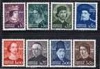 Série N°730/37 * (1949) Dynastie - Unused Stamps