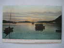 Sunset At Sikta AK  Made At 9:45 P.M.     Undivded Back 1907 Cancel - Sitka