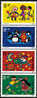 China 1989 T137 Childrens Life Stamps Penguin Bird Moon Sport Flower Kid Drawing - Ohne Zuordnung