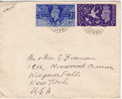 1946 First Ann. Of Victory   Uncacheted FDC - ....-1951 Pre-Elizabeth II