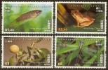 Hong Kong 2010 Biodiversit Stamp FAUNA 4V - Unused Stamps