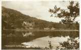 Britain United Kingdom Trossachs Hotel And Loch Achray 1934 Used Real Photo Postcard [P1443] - Stirlingshire