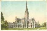 Britain United Kingdom Salisbury Cathedral Early 1900s Used Postcard [P1446] - Salisbury
