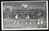 CPA  ANCIENNE- FRANCE- THEME : BOXE ANGLAISE- UN COMBAT EN SALLE- TRES BELLE ANIMATION- - Boxe