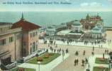 Britain United Kingdom White Pavilion, Bandstand And Pier, Hastings 1946 Used Postcard [P1455] - Hastings