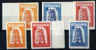 Romania EUROPA 1956  S´écroule  Série Dent Et Non Dentelé Cote 150 E Dans Dallay - Nuevos