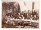 People And Music Instruments, Marienmuehle, Real Photo, Year 1922, Dimensions : 111 X 80 Mm - Photos