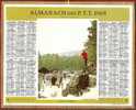 Calendrier 1968, Almanach Des PTT,poste. Dans Le Torrent  ,département 30,,format 26,5 X 21 Cm - Big : 1961-70