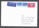 Netherlands Luftpost Par Avion Prioritaire Label S-GRAVENSHAGE 1997 Cover To Shemfeld Duitsland Germany - Airmail