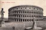 8244    Italia   Roma   Il  Colosseo  Restaurato  VGSB  1925 - Colisée