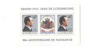Luxembourg, 2 Stamps In Block, Year 1981, SG MS 1059, Grand Duke, MNH/PF - Ungebraucht
