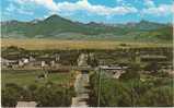 Livingston MT Montana, Panorama View On C1950s/60s Vintage Postcard, Entrance To Yellowstone Park - Billings