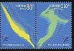 China 2001-24 Sport Stamps Diving Volleyball - Pallavolo