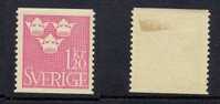 SUEDE / 1939 - # 271 * / 1.20 K. Rose Lilas - Unused Stamps