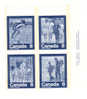 Canada 1974 Montreal Summer Olympics Games Keep Fit Blk Of 4 MNH - Neufs