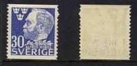 SUEDE / 1947 - # 327 **  / 30 ö. Bleu - Unused Stamps