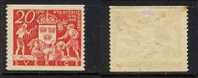 SUEDE / 1938 - # 251 *  / 20 ö. Rouge - Unused Stamps
