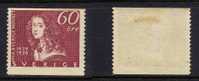 SUEDE / 1938 - # 253 *  / 60 ö. Brun Carmine - Unused Stamps