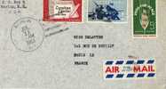 LETTRE ETAT UNIS VERS LA FRANCE ( Air Mail) 1963 - Marcophilie