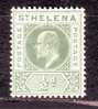 St.Helena 1903 Sc#48 MH * - Aitutaki