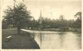 Britain United Kingdom River And Church View, Stratford-on-avon Early 1900s Postcard [P1478] - Stratford Upon Avon