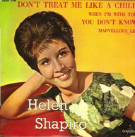 EP 45 RPM (7")  Helen Shapiro  "  Don't Treat Me Like A Child  " - Other - English Music