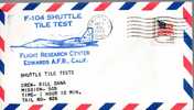 ★ US - F-104 SHUTTLE TILE TEST - CREW BILL DANA (3258) - Etats-Unis