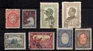 Bulgarie 1925-1926 N°Y.T. ;  181,184,186,188 à 192 Obl. - Usati