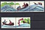 China, Serie 5, Year 1981, M 1671-1675, Marking The Gunwale, MNH/PF - Ungebraucht