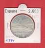 ESPAÑA /JUAN CARLOS I    2.000  PESETAS  PLATA/SILVER   1.994  KM#937   SC/UNC   DL-9507 - 2 000 Pesetas
