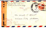 Guerre 40/45.Envel.6c Obl. A.P.O. 7 BPO 6 FEB 45- De APO 920 (New Guinea) V.Indiana. - Cartas & Documentos
