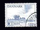 Danemark N°641 Oblitéré Europa Paysage - Usati