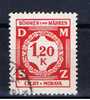 DR+ Böhmen & Mähren 1941 Mi 7 Dienstmarke - Used Stamps