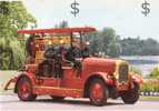 Camion De Pompier Auto Pompe Somua (musée Sapeurs De La Courly Lyon Feuerwehr Fireman Pompiere Bombero - Transporter & LKW
