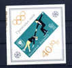 Bulgarie 1968, Jeux Olympiques De Grenoble, Bloc 20 **  Cote 5 € - Winter 1968: Grenoble