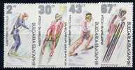 BULGARIA 1991 MICHEL NO:bl.3918-21  MNH - Inverno1992: Albertville