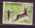 Y8421 - SAN MARINO Ss N°559 - SAINT-MARIN Yv N°514 - Used Stamps