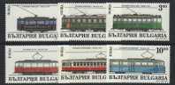 BULGARIA 1994 MICHEL NO:4144-49 MNH - Tramways