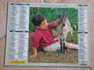 Calendrier ALMANACH Du Facteur PTT - 2001 - Enfants - OBERTHUR - Aisne 02 - Très Bon état - Big : 2001-...