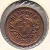 Schweiz Suisse: 1 Rappen / Centime 1933 (Bronze O 16mm, 1.5 G) Unz / Unc. Originalpatina - 1 Centime / Rappen
