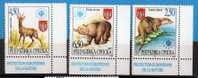 U-104  BOSNIA SERBA REPUBLIK BANJA LUKA FAUNA WWF ORSO  NEVER HINGED - Bears