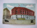 Los Angeles CA    The Los Angeles Post Office  & International Bank Bldg, Circa 1907 - Los Angeles