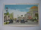 Los Angeles CA       Scene On Wilshire Blvd.  Upper Right Chip Vintage Wb - Los Angeles