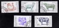 Bulgarie 1991 N°Y.T. ;  3358 à 3362 Obl. - Used Stamps