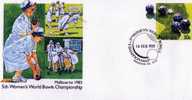 Australia 1985 Women's World Bowls Championship Melbourne PSE First Day - Postal Stationery