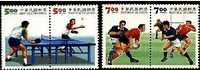 1998 Sport Stamps Table Tennis Rugby - Table Tennis