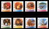 2002 Taiwanese Folklore Stamps Buddha Lantern Firework Dragon Boat Temple God - Bouddhisme