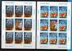 U-109   KOSOVO JUGOSLAVIA EUROPA CEPT 2002  CIRCO - STAMPS- 2 MINI SHEETS   NEVER HINGED - 2002