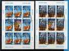 U-110   KOSOVO JUGOSLAVIA EUROPA CEPT 2002  CIRCO - STAMPS- 2 MINI SHEETS  RR  USED - 2002