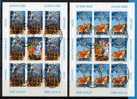 U-110   KOSOVO JUGOSLAVIA EUROPA CEPT 2002  CIRCO - STAMPS- 2 MINI SHEETS  RR  USED - 2002